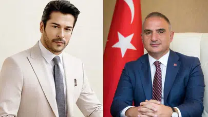 'Güzel işlere’ hazır mısınız? Burak Özçivit ve Bakan Mehmet Nuri Ersoy'dan ortak proje!