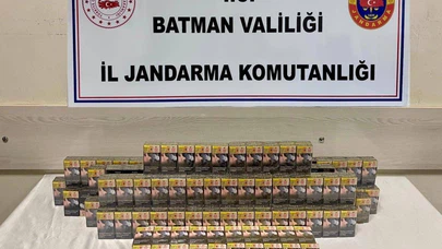 Batman yollarında kaçak sigara yağmuru! Jandarma'dan nokta operasyon