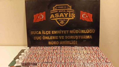 Buca’da şaşırtan operasyon: Evden binlerce hap çıktı