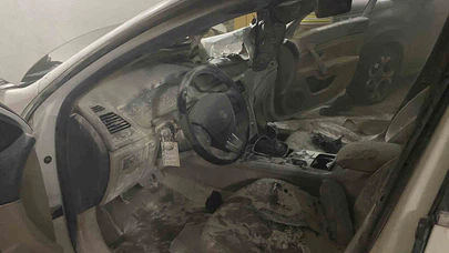 Bursa’da site otoparkında araç yandı: Elektrik arızası şüphesi...