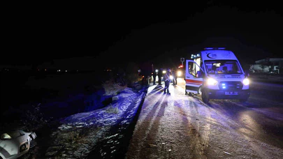 Yollar buz pistine döndü: Nevşehir’de zincirleme kazalar!