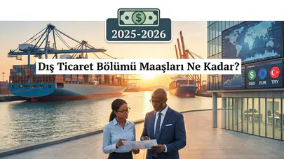 Dış Ticaret Bölümü Maaşları Ne Kadar Oldu? 2 Yıllık ve 4 Yıllık Mezunlar İçin Güncel Tablo