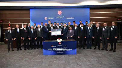 ASELSAN’ın Gaziantep’te Kuracağı Kayar Bilezik Fabrikası için ortaklık imzaları atıldı