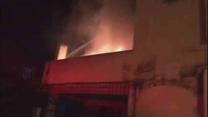 Hatay’da müstakil ev alevlere teslim oldu