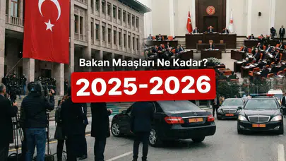 Bakan Maaşı kaç TL oldu? Yılın en yüksek Bakan maaşları