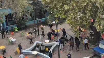 Taş, sopa ve silah... Kavga değil adeta meydan muharebesi