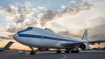 Kıyamet senaryoları için havada: ABD’nin gizli komuta uçağı E-4B Nightwatch!