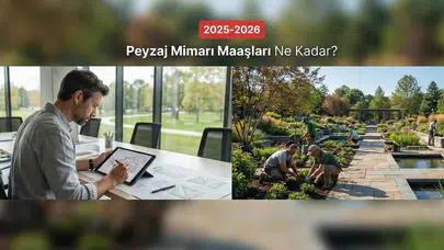 Peyzaj Mimarı maaşı ne kadar oldu? 2025 Peyzaj Mimarlığı maaş rehberi