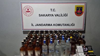 Jandarma geçit vermedi: Sakarya’da yılbaşı öncesi sahte içki operasyonu!