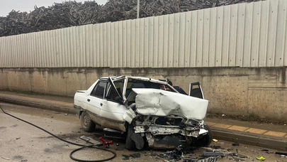 Samsun’da cadde savaş alanına döndü... Zincirleme kaza trafiği felç etti!