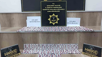 Şanlıurfa’da zehir baskını :Sentetik ecza ve Lyrica haplar fışkırdı!