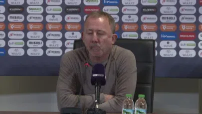 Sergen Yalçın: 'Kimse sevinmesin, görevi bırakmayacağım'