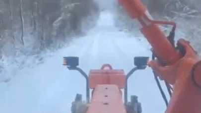 Kar kapattı, kepçe yetmedi... Sinop’ta hayat durdu!