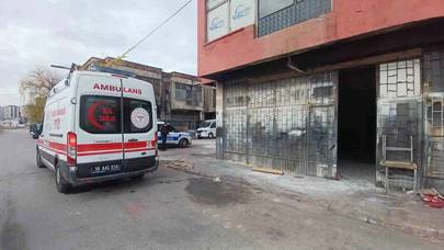 Kayseri'de akılalmaz ısınma yöntemi... Kışa savaş açtı, kendini ateşe verdi!