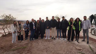 Oğuzeli’nde doğaya nefes: Deliklitepe’de tarihi ağaçlandırma seferberliği