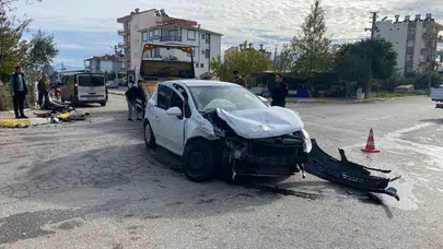 Antalya’da feci kaza: Kavşakta çarpıştılar, hastanede buluştular!