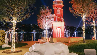 Tersane İstanbul’da büyüleyici kış başladı: Winter Town ziyarete açıldı