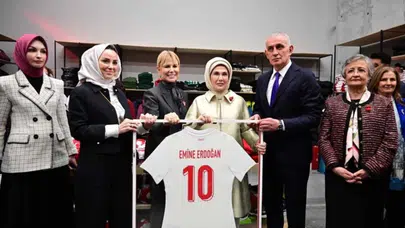 Emine Erdoğan’dan duygulandıran açılış: Bir alışveriş bin iyilik!