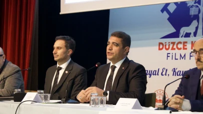 Düzce Konuralp Film Festivali basın tanıtım toplantısı Düzce'de yapıldı