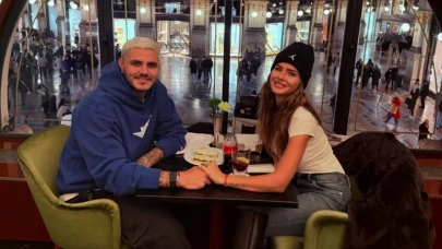 Galatasaray Yıldızı Icardi ve Yengemiz İstanbul’da Kumpirli ve Kahveli Keyifli Bir Tura Çıktı!