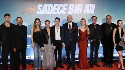 'Aşk Sadece Bir An' filminin gösterimi heyecanla yapıldı