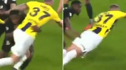 Fenerbahçe Penaltı Kazandı, Rizespor 10 Kişi Kaldı, Hakem Kararı Olay Yarattı!