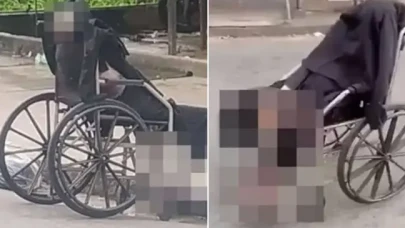 Görenler şok oldu: Annesinin cesediyle sokak sokak gezdi!