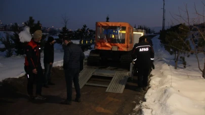 Dağda mahsur kaldılar: Donmak üzereyken bulundular!