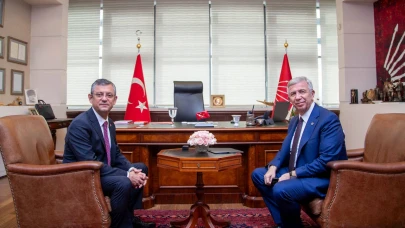 Özgür Özel ve Mansur Yavaş'tan kritik görüşme