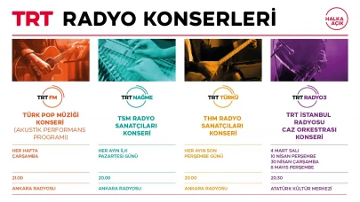 TRT'nin müzik dolu konserleri ücretsiz ve canlı yayınla izleyicilerle buluşuyor