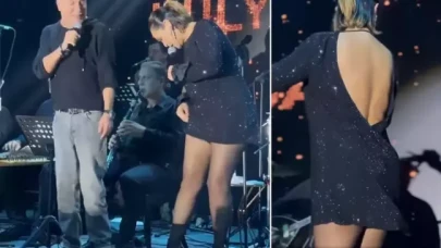 Hülya Avşar’dan Unutulmaz Gece! Sahneye Çıkıp Şov Yaptı, Süper Minisiyle Hayran Bıraktı!