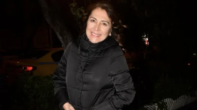 Asuman Dabak, "Baldız" filminin çekimlerinde doğal güzelliğini koruyor