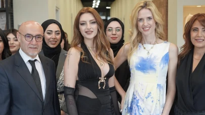 Ünlü Oyuncu Wilma Elles, uğurlu elleriyle bir açılış daha yaptı!