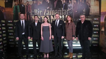 TRT 1'in iddialı yeni dizisi Bir Zamanlar İstanbul'un galası gerçekleşti