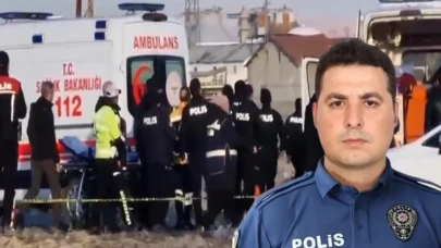 Devriye görevindeki ekiplere TIR çarptı 1 polis şehit oldu