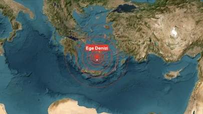 AFAD duyurdu: Ege Denizi'nde bir deprem daha oldu