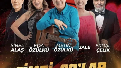 Sibel Alaş, Eda Özülkü, Metin Özülkü, Jale ve Erdal Çelik ile nostalji dolu bir gece!