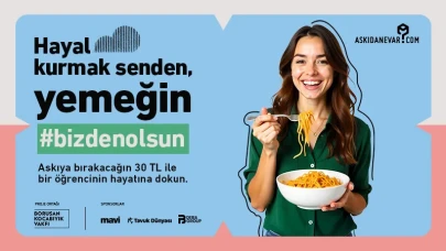 Üniversite öğrencilerine #BizdenOlsun kampanyasıyla yardım eli