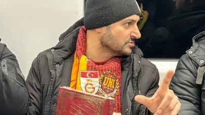 Taraftardan Galatasaray İçin Manevi Destek: Takım Kazansın Diye Kur’an ile Stada Geliyor!