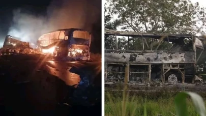 Facia gibi trafik kazası: 41 kişi hayatını kaybetti