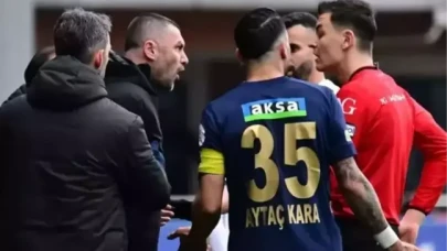 Burak Yılmaz Olaylı Bir Şekilde Atıldı! Fenerbahçe Deplasmanında Cezalı