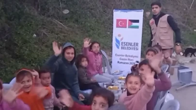 Ramazan Bereketi Gazze’de: Esenler Belediyesi’nden Çocuklara İftar