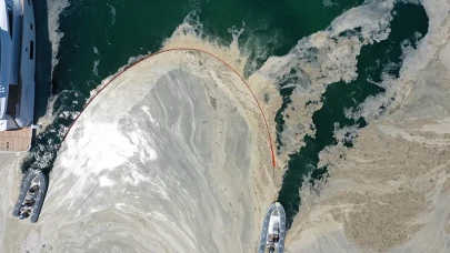 Marmara Denizi'nde Müsilaj Tehlikesi! Tekirdağ Açıklarında Şok Görüntüler