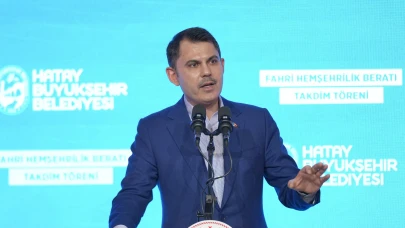 Bakan Kurum: “Hatay, asrın felaketinden asrın kalkınmasına yürüyor”