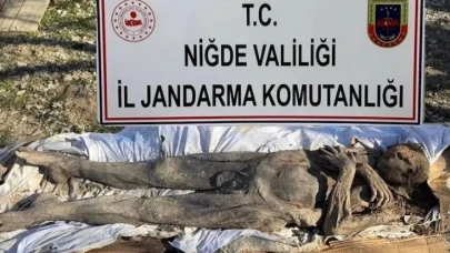 Gizemli Mumya Operasyonu! Kaçakçılar Suçüstü Yakalandı