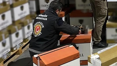 Sınır Kapılarında nefes kesen operasyon! 31 ton kaçak tütün yakalandı