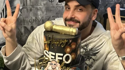 Rapçi Sefo'ya sürpriz doğum günü kutlaması!