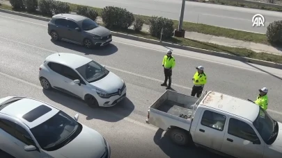 Hatay İl Emniyet Müdürlüğü Bayram Öncesi Drone Destekli Denetim Gerçekleştirdi