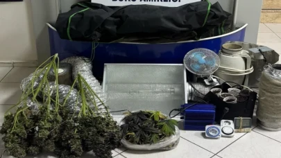 Kapıcı Dairesinde Uyuşturucu Üretimi! Polis Baskınıyla Çökertildi!