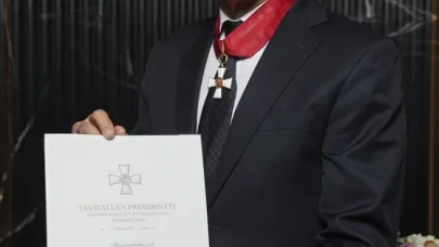 Jeff Hakko'ya Finlandiya Aslanı Liyakat Nişanı Takdim Edildi